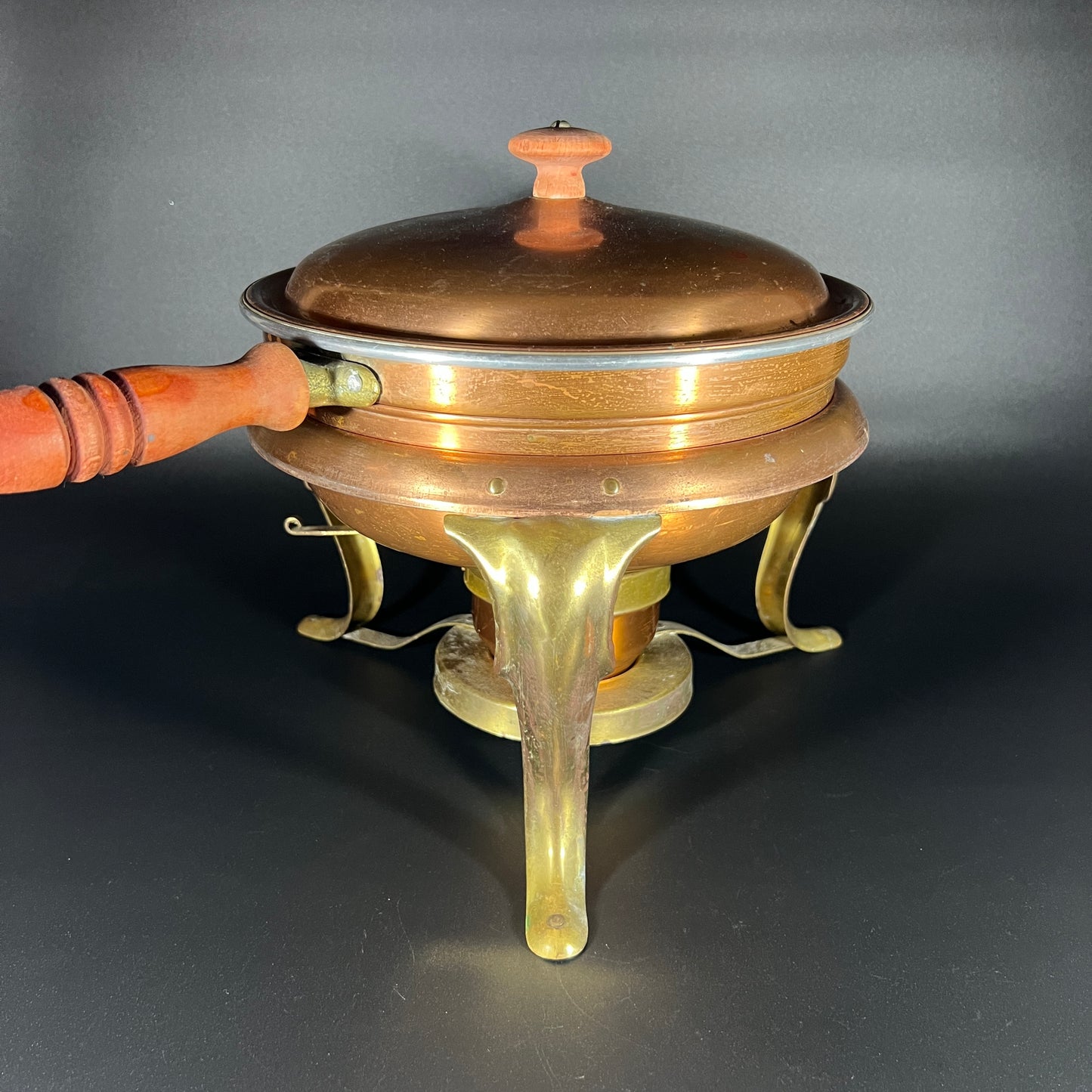 Copper & Brass Globe-ware Chafing Dish