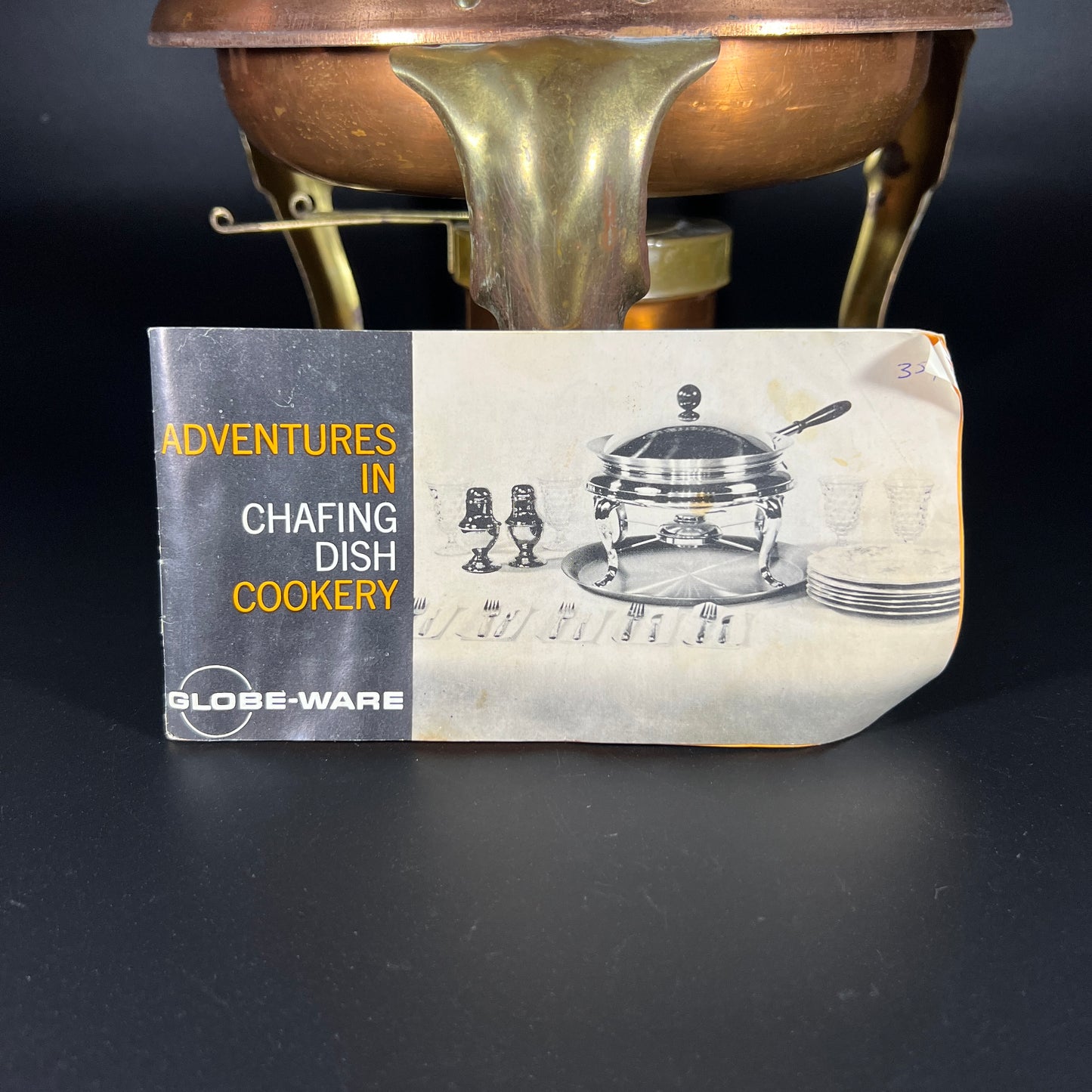 Copper & Brass Globe-ware Chafing Dish