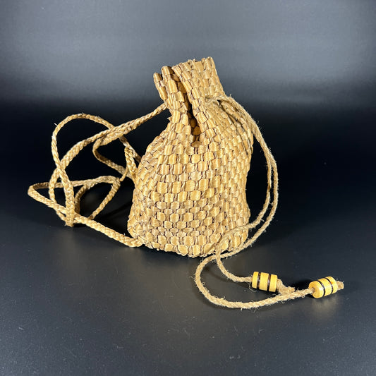 Small Woven Backpack