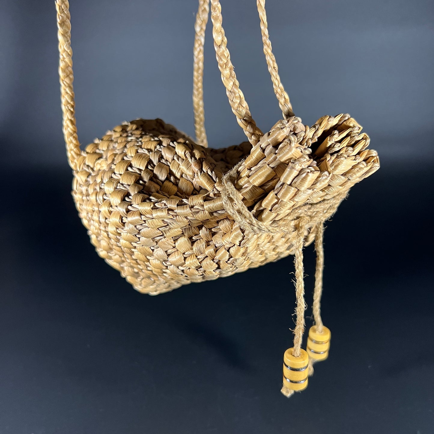 Small Woven Backpack