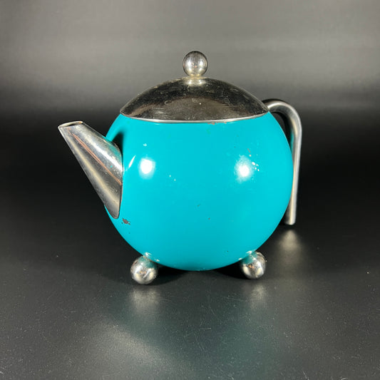 Steeped Tea Teal Teapot