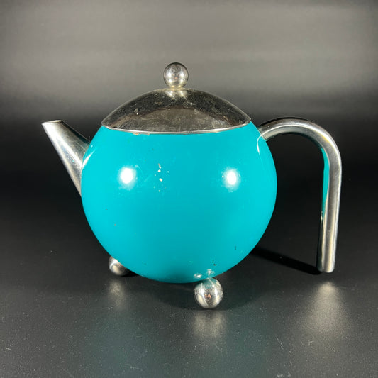 Steeped Tea Teal Teapot
