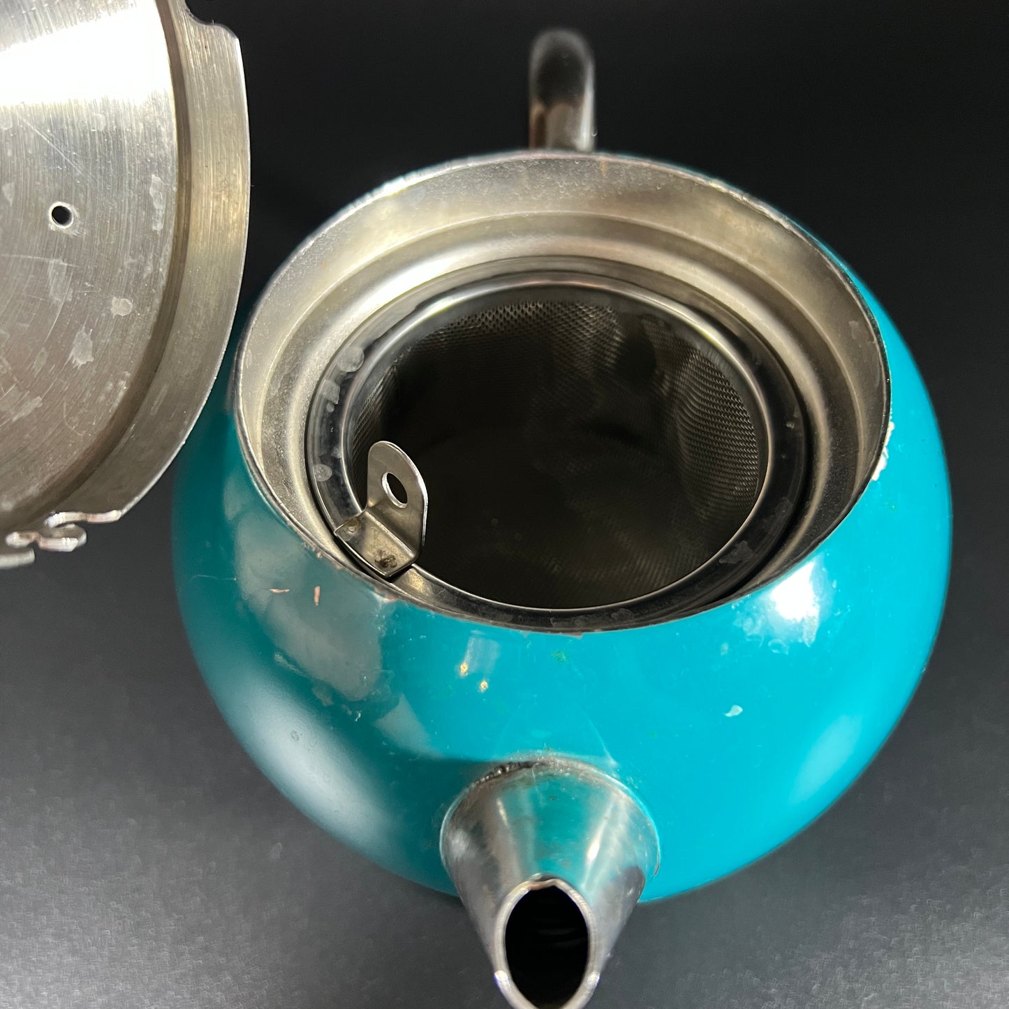 Steeped Tea Teal Teapot