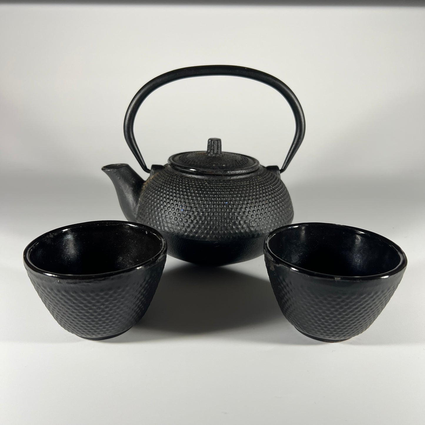 Japanese Cast Iron Tea Pot Set