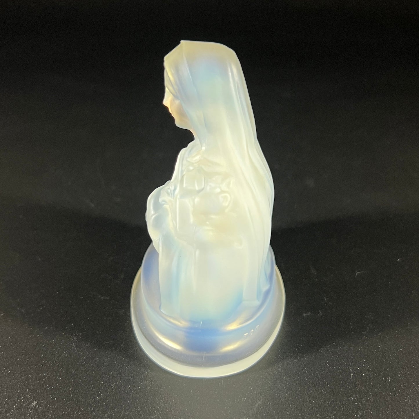 Etling France Opalescent Glass Madonna