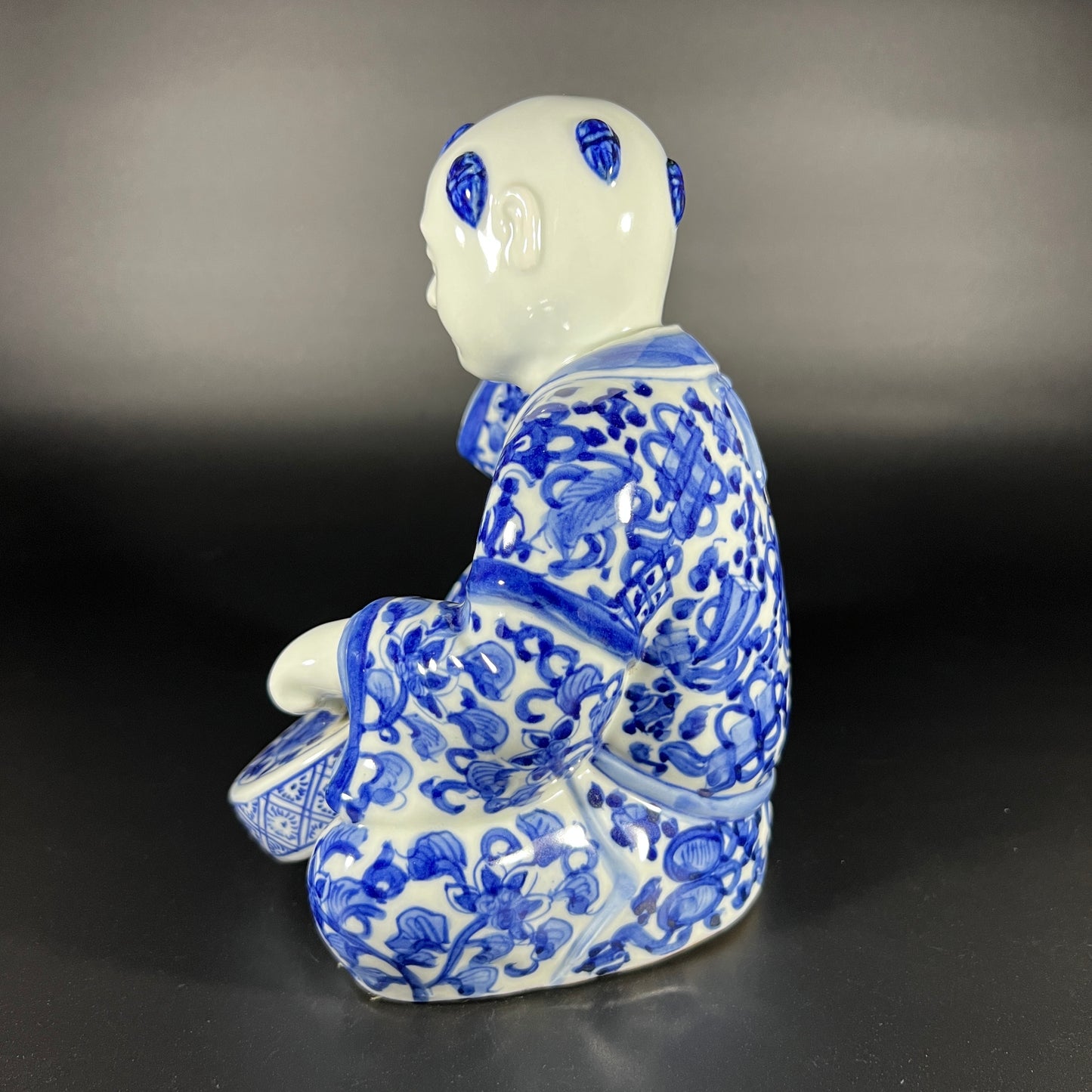 Chinese Porcelain Drummer Figure