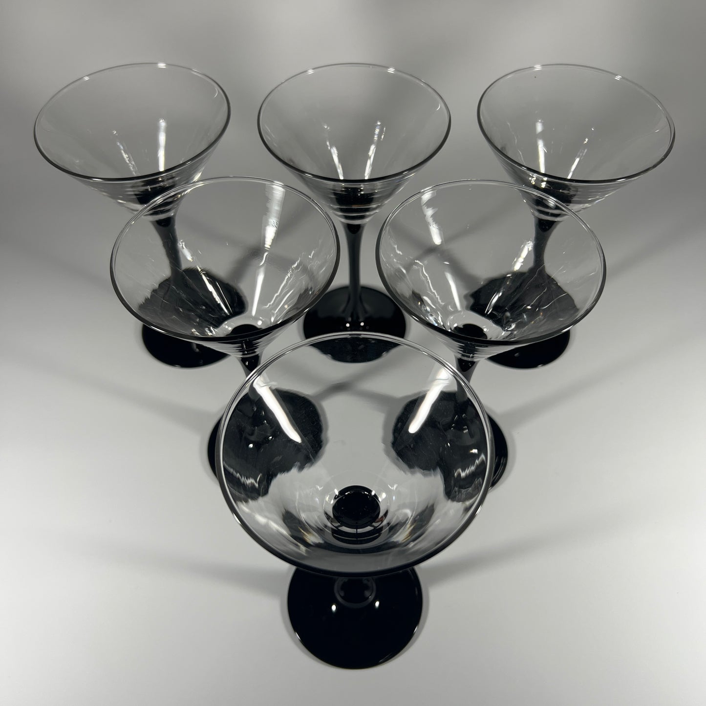 Luninarc France Martini Glass Set