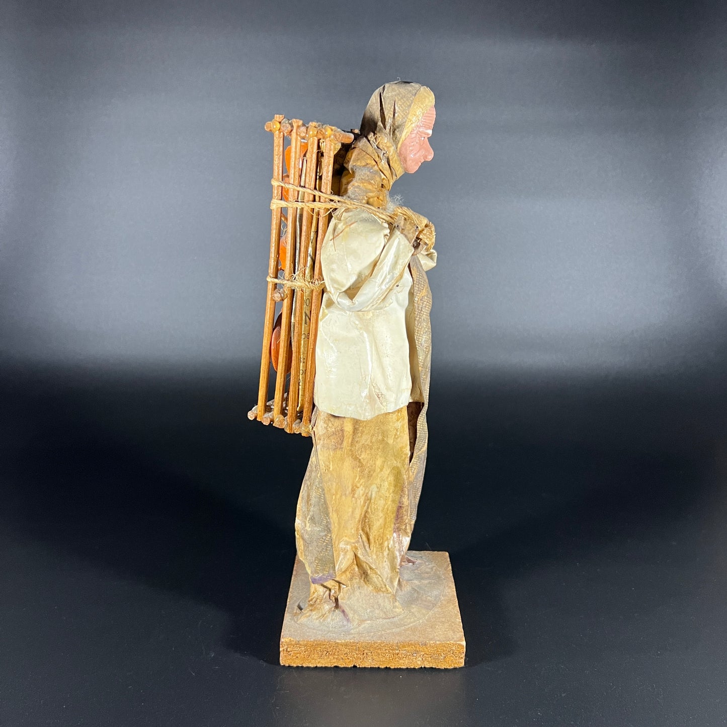 Paper Mache Mexican Folk Art Woman