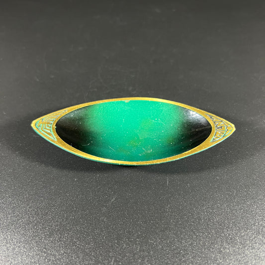 Judaica Bras Enamel Trinket Bowl