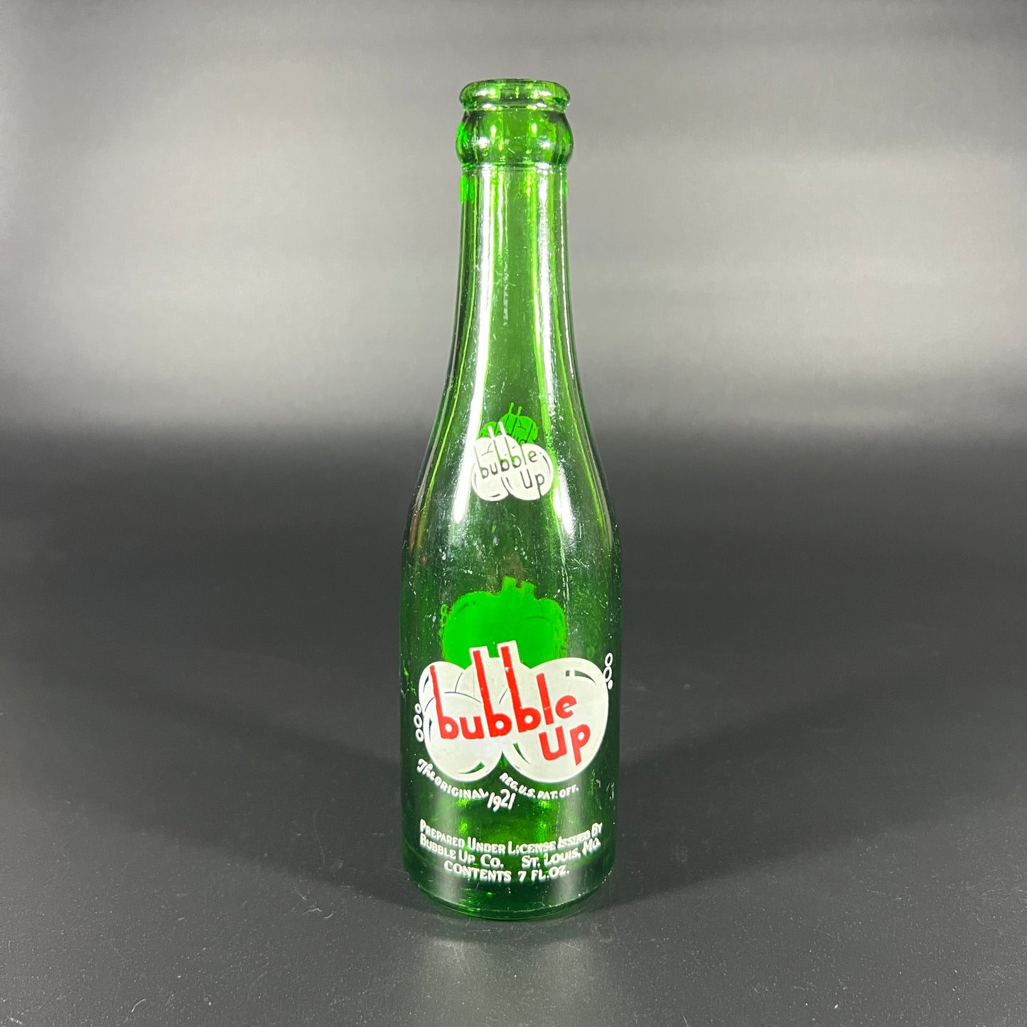 Vintage Bubble Up Soda Bottle