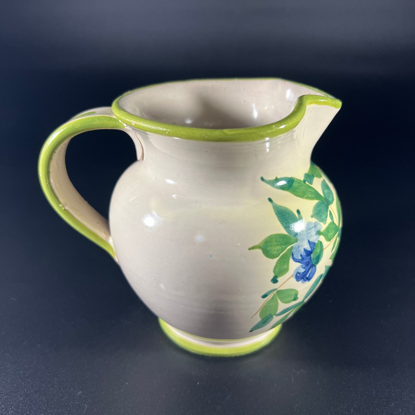 Hand-painted Italian Pitcher