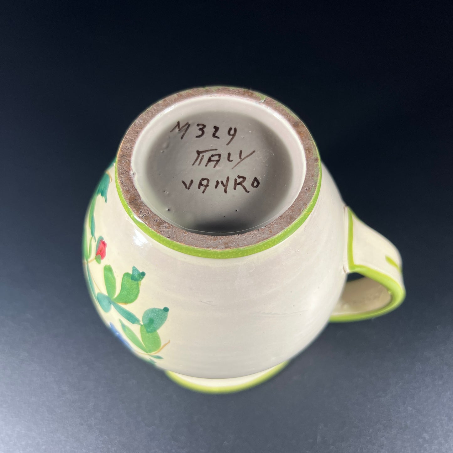 Hand-painted Italian Pitcher