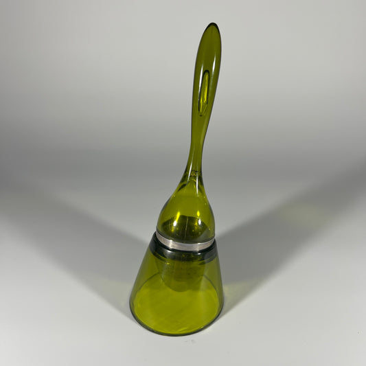 Green Lucite Tea Infuser & Stand