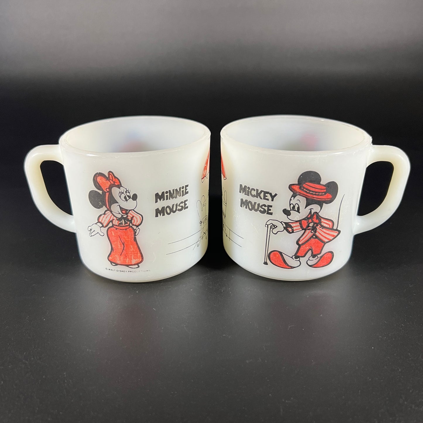Mickey & Minnie Mug Set