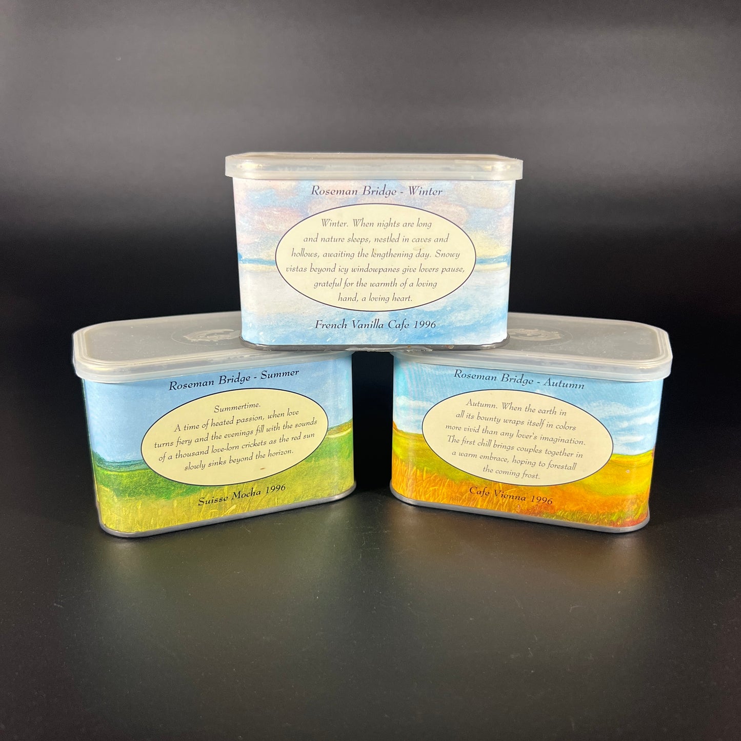 General Foods International Coffee Tin Set