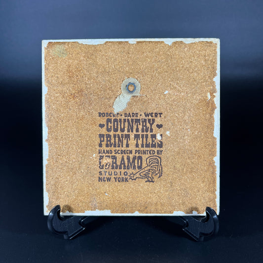 Ceramo Studio Birds Welcome Tile