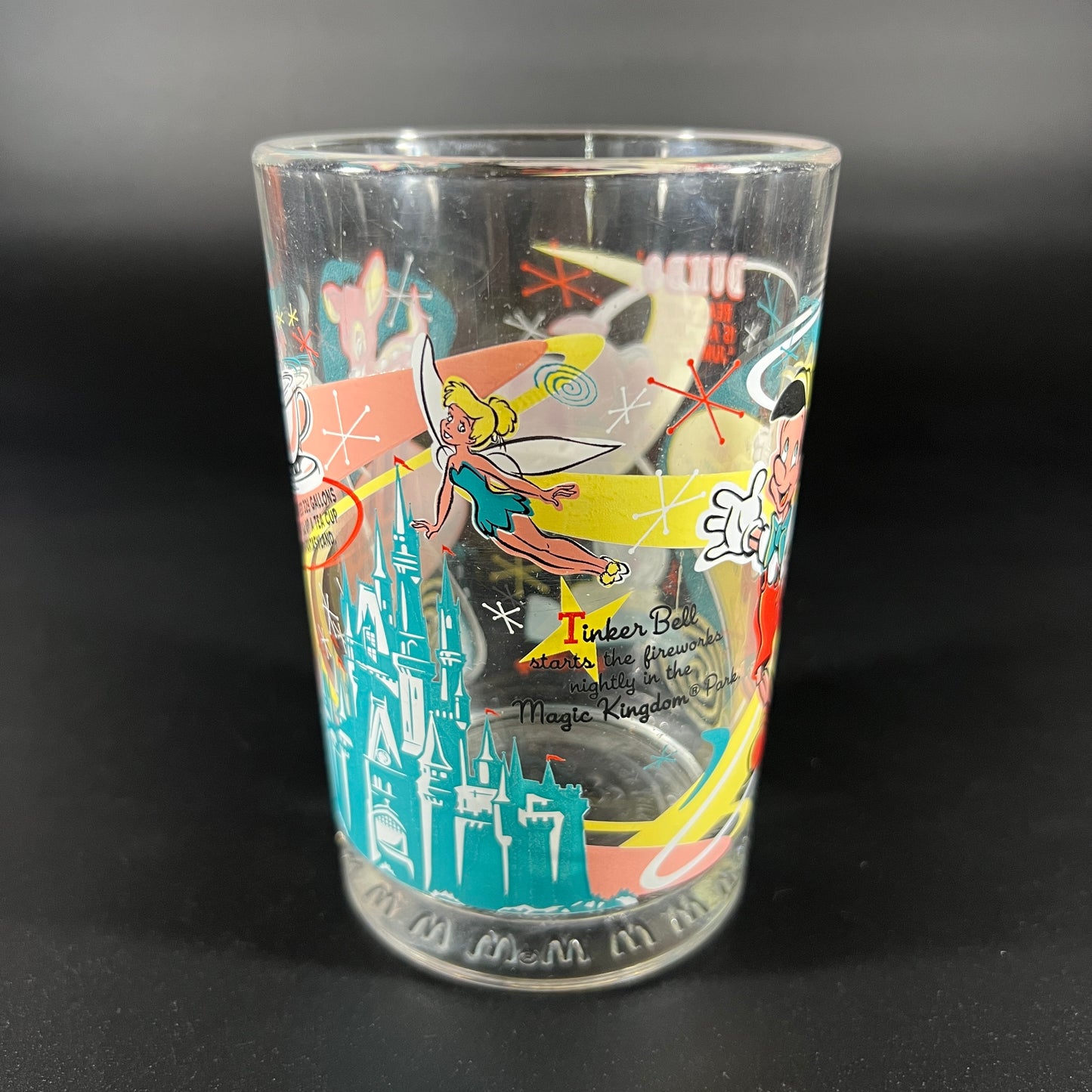 Disney 100 years McDonalds Glass