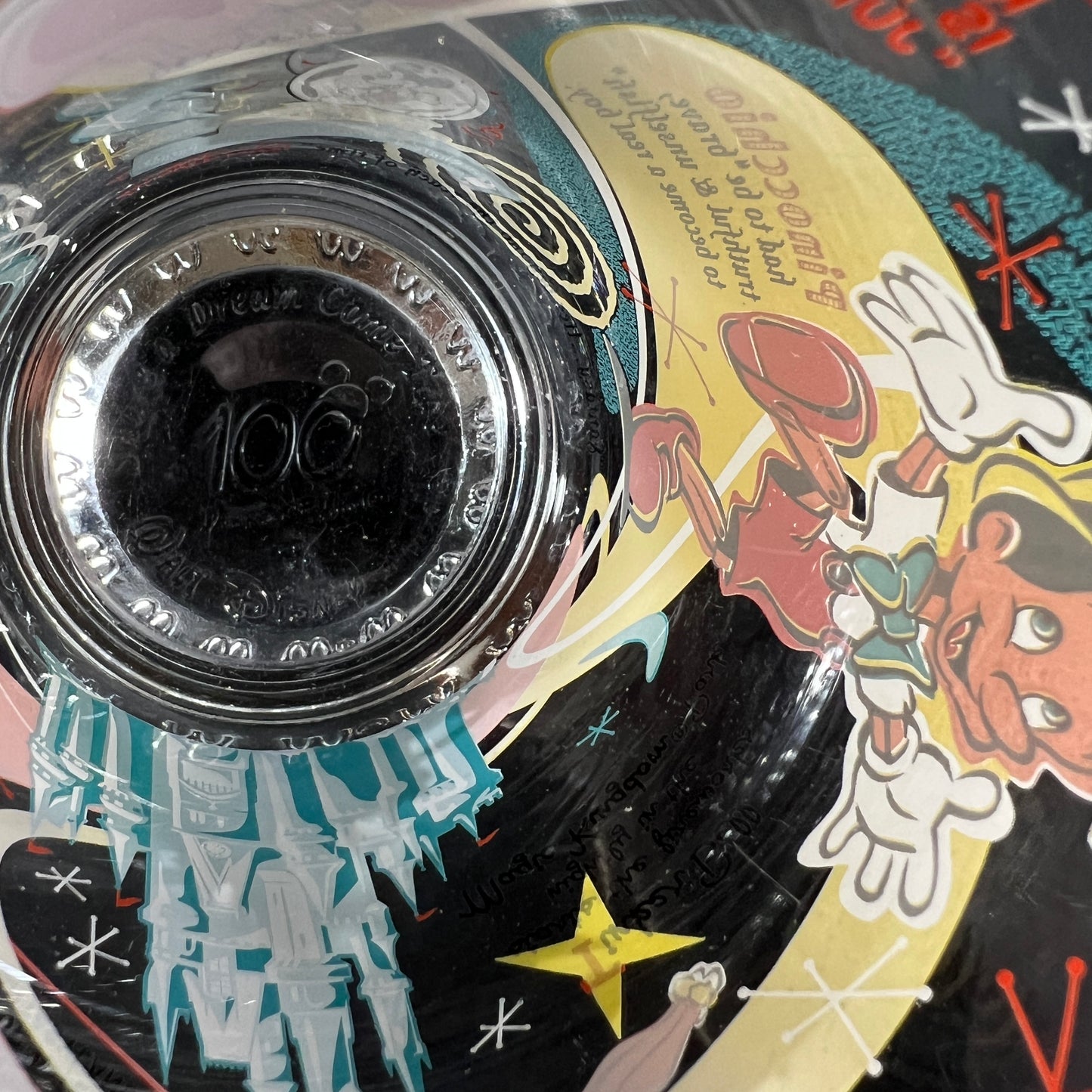 Disney 100 years McDonalds Glass