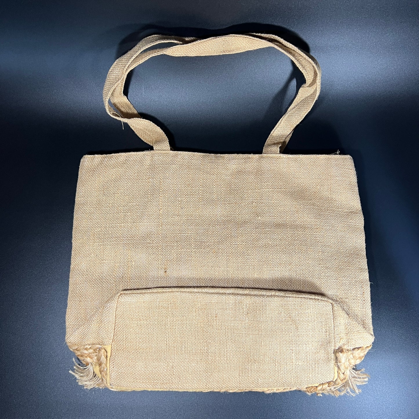 Salt & Umber Isla Jute Tote Bag