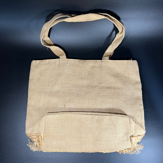 Salt & Umber Isla Jute Tote Bag