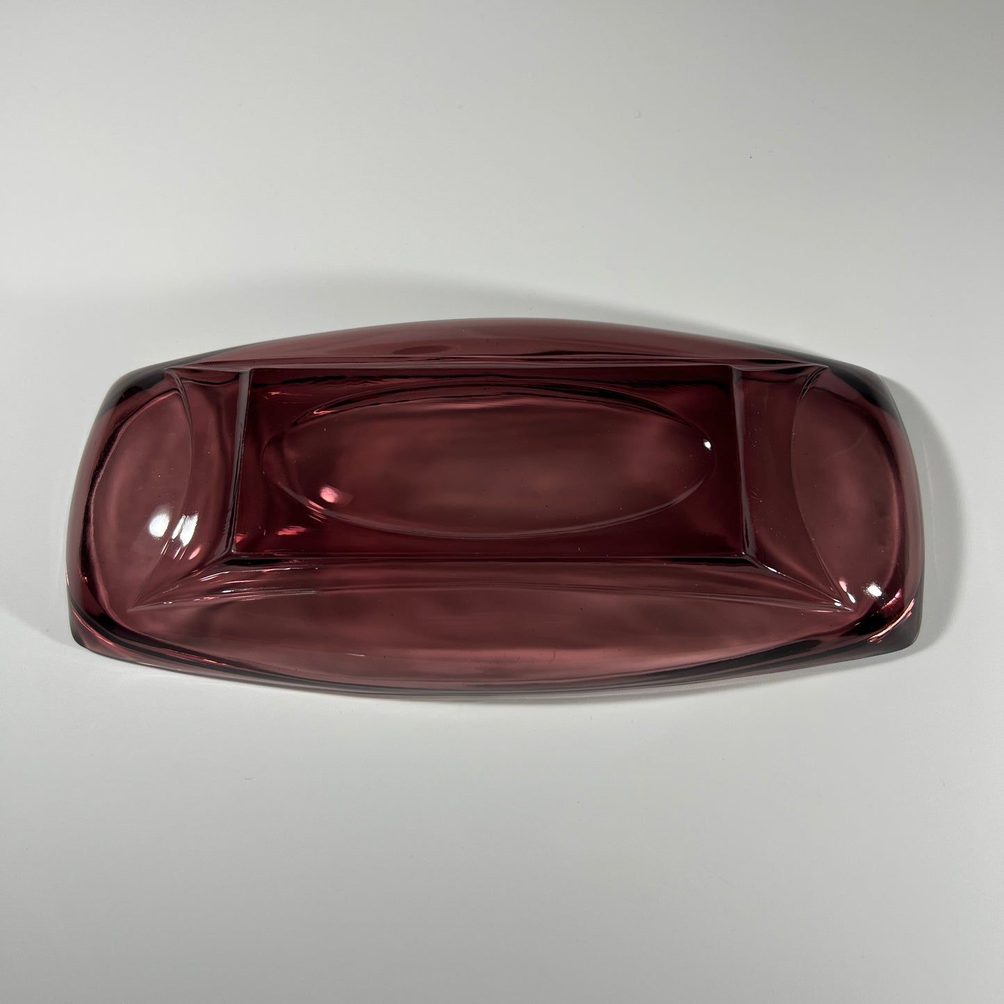 Amethyst Hazel Atlas Dish