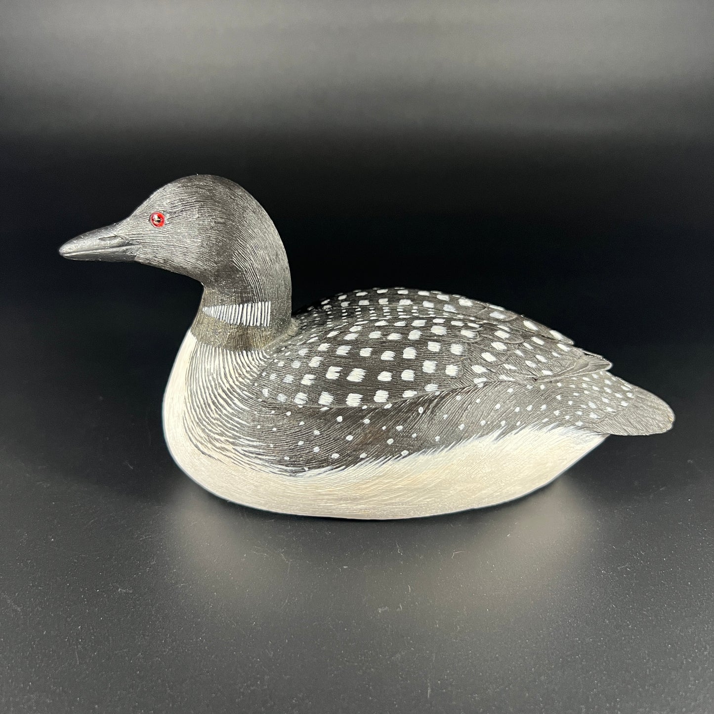 Signed Loon Decoy