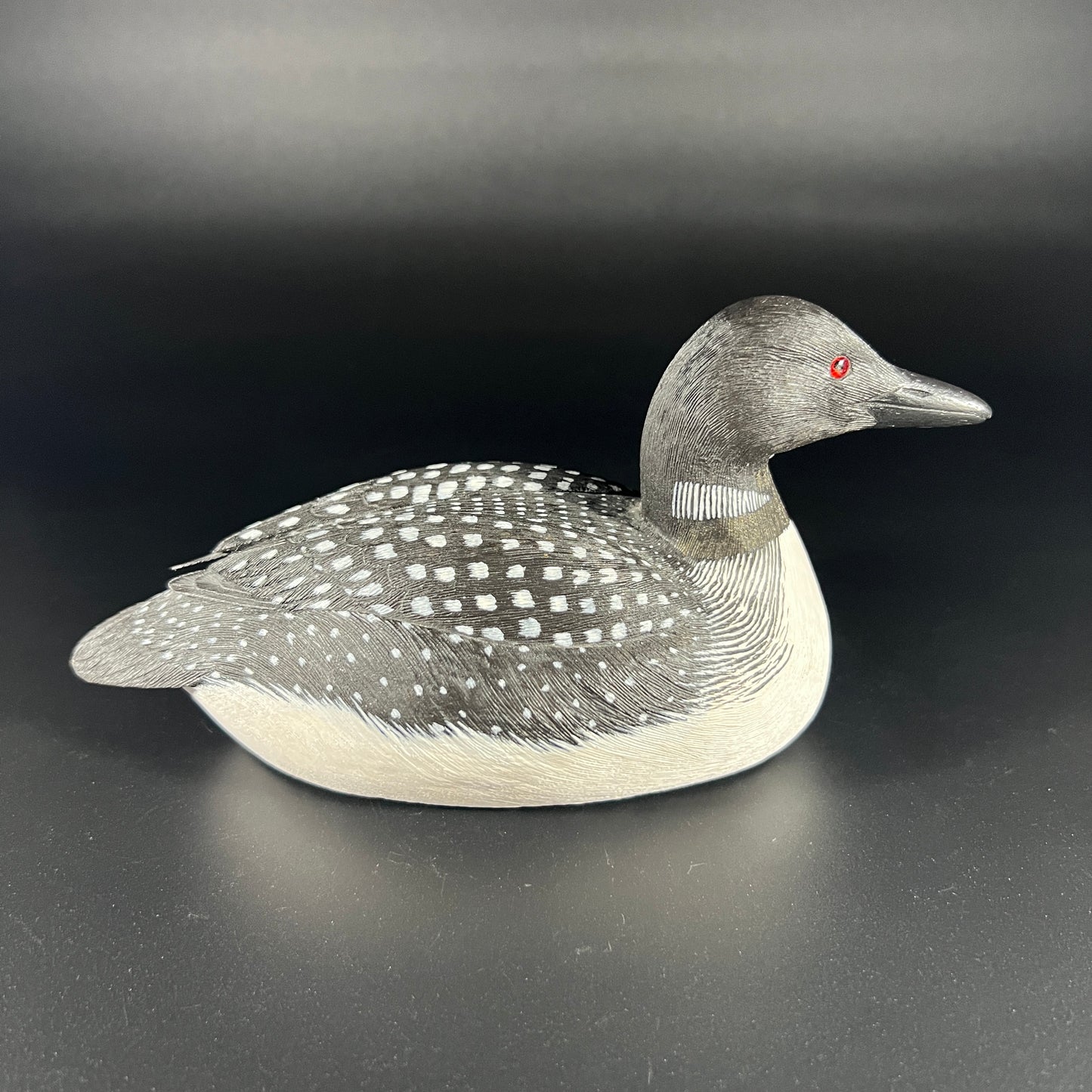 Signed Loon Decoy
