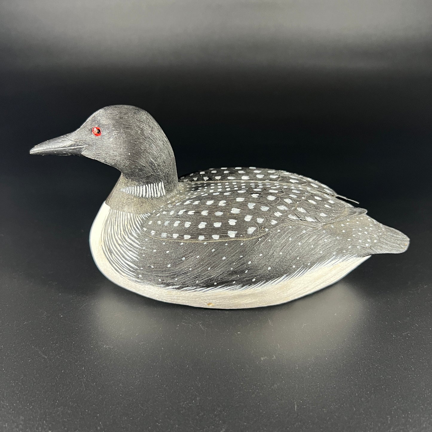 Signed Loon Decoy