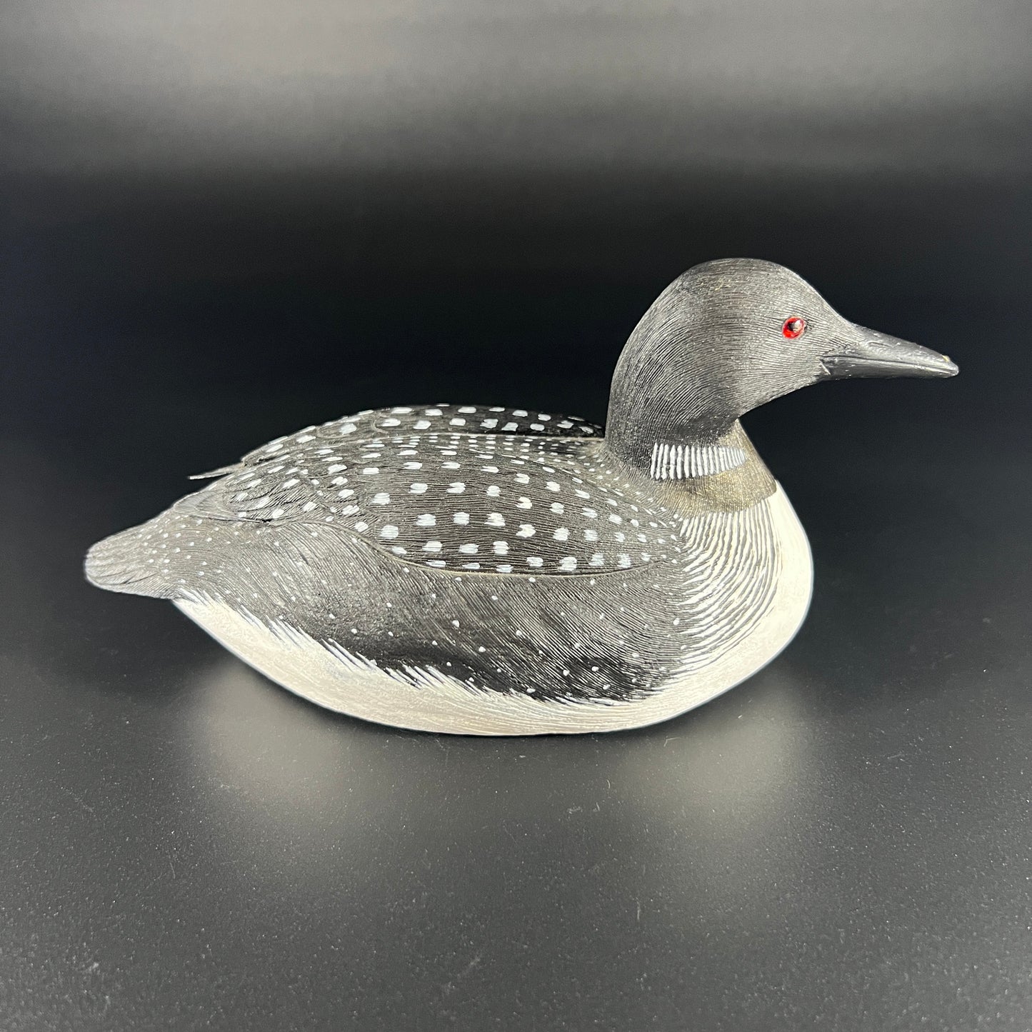 Signed Loon Decoy
