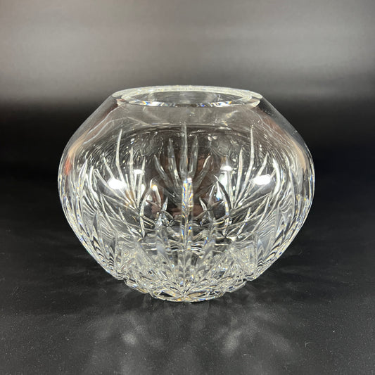Vintage Round Crystal Bowl