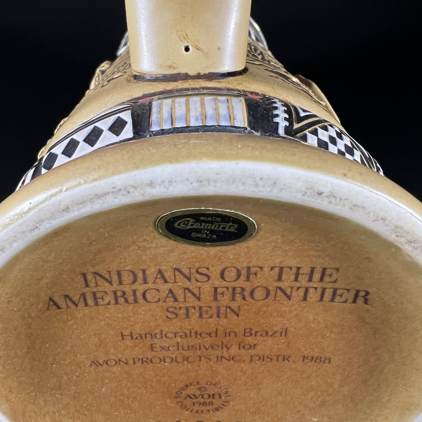 Avon Native American Frontier Stein