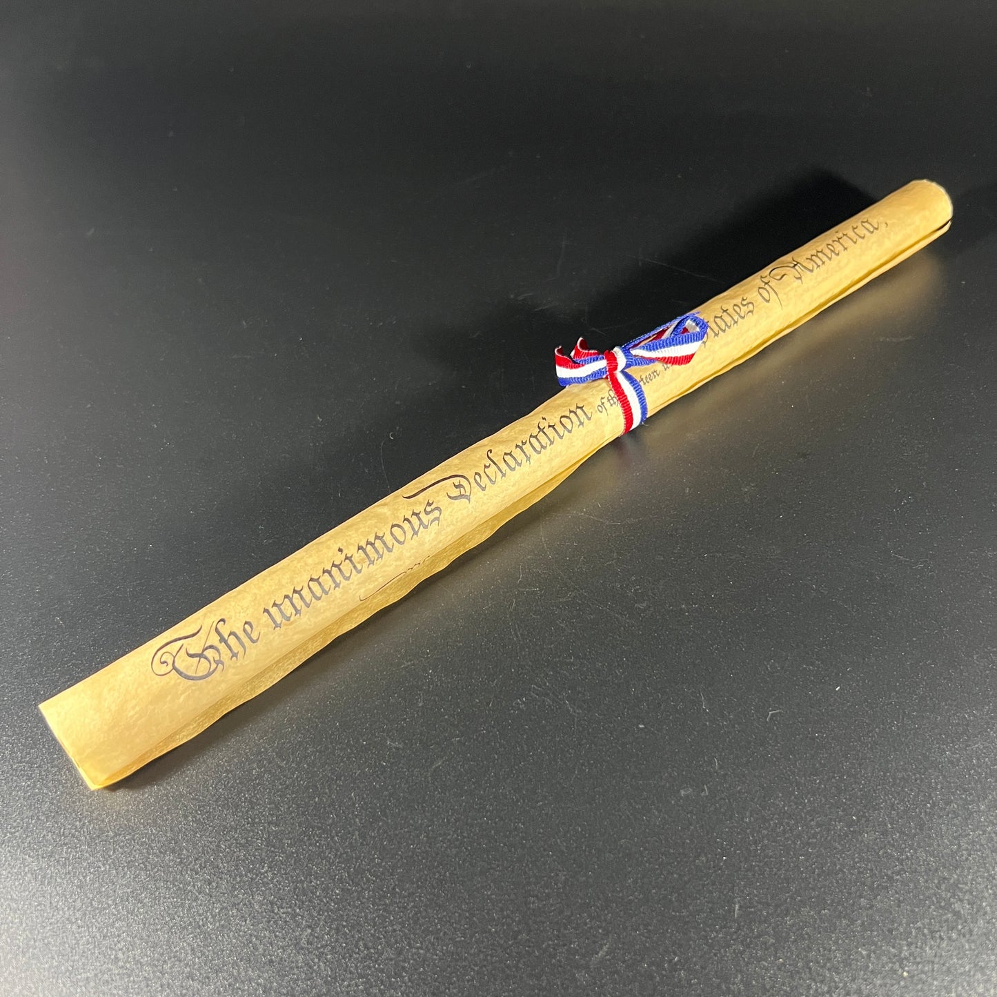 Declaration of Independence Reproduction on Parchment