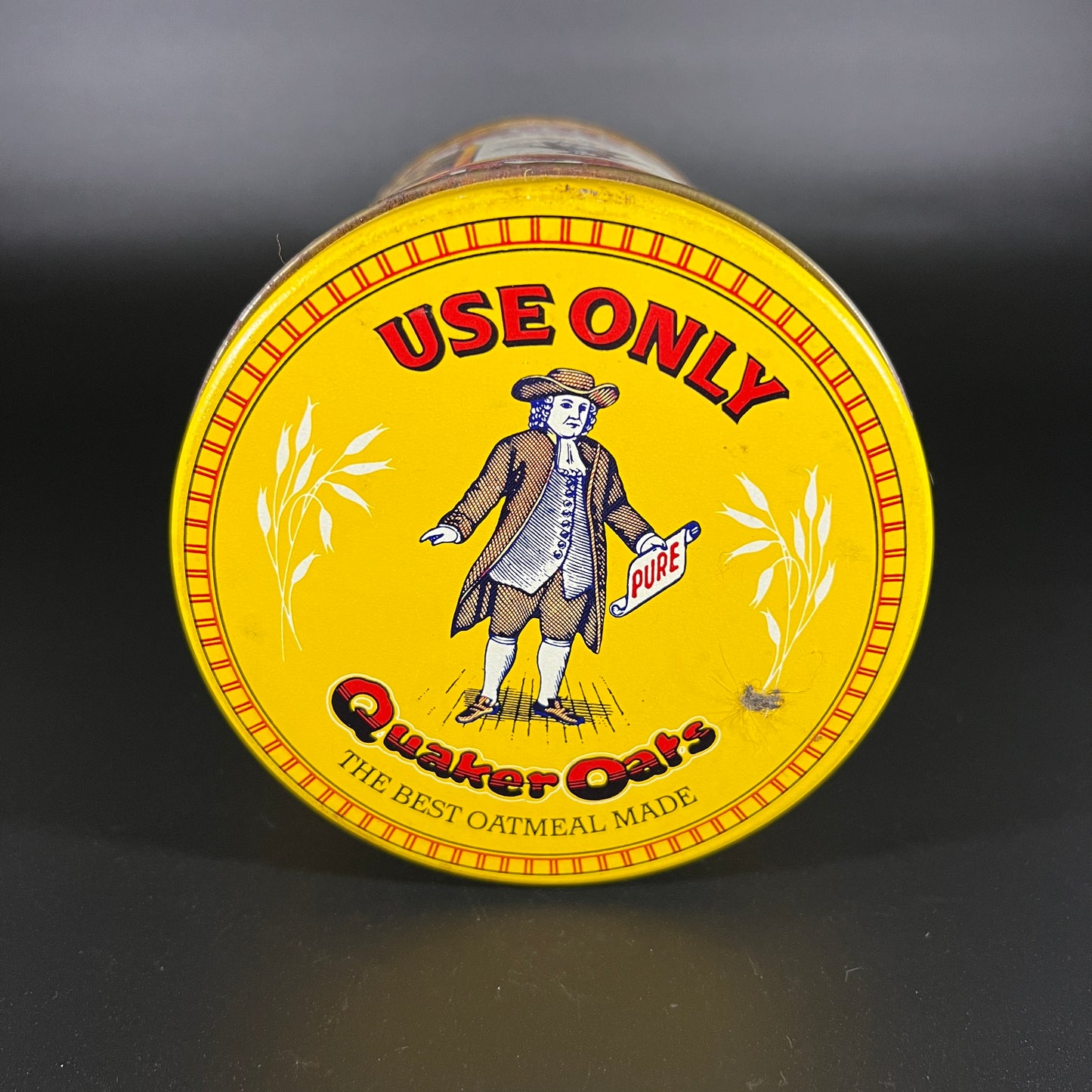 Quaker Oats Tin