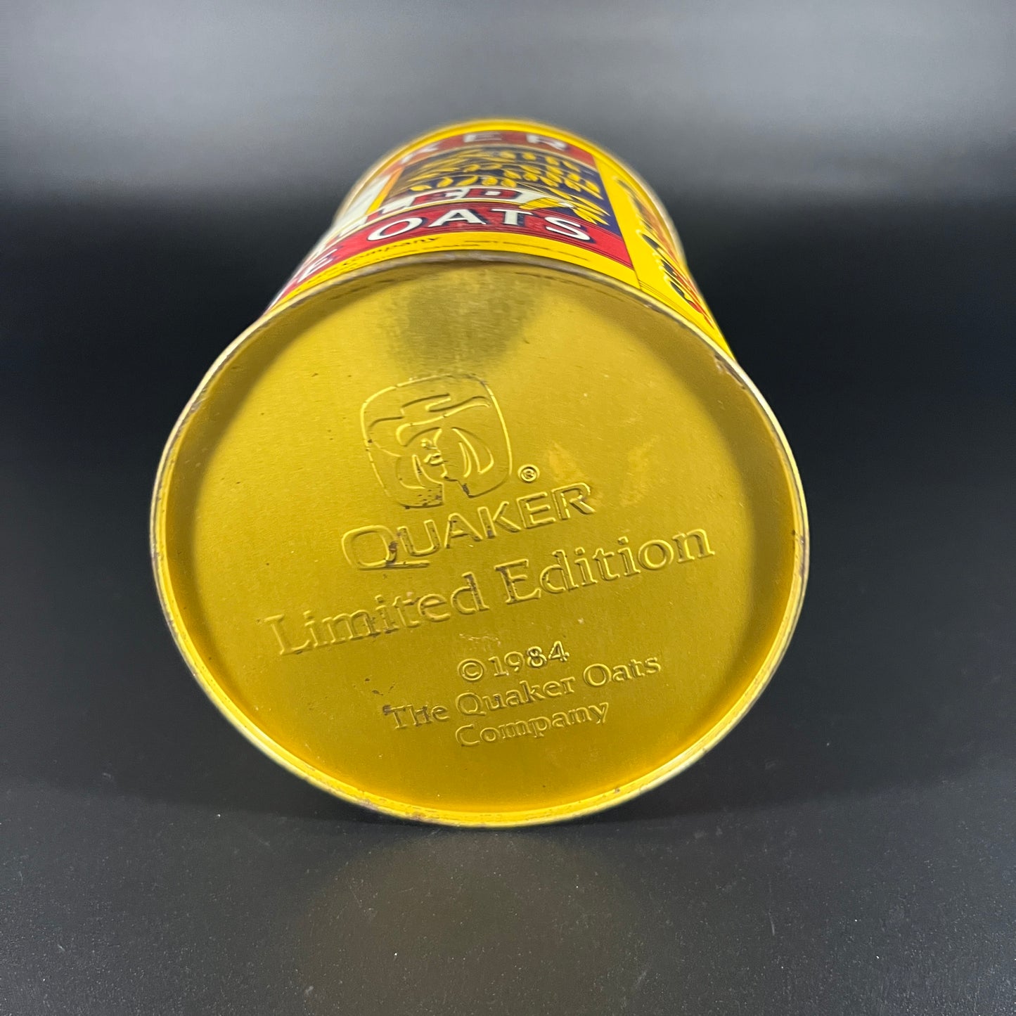 Quaker Oats Tin