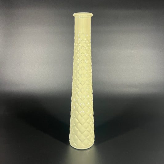 Sleek Diamond Pattern Vase