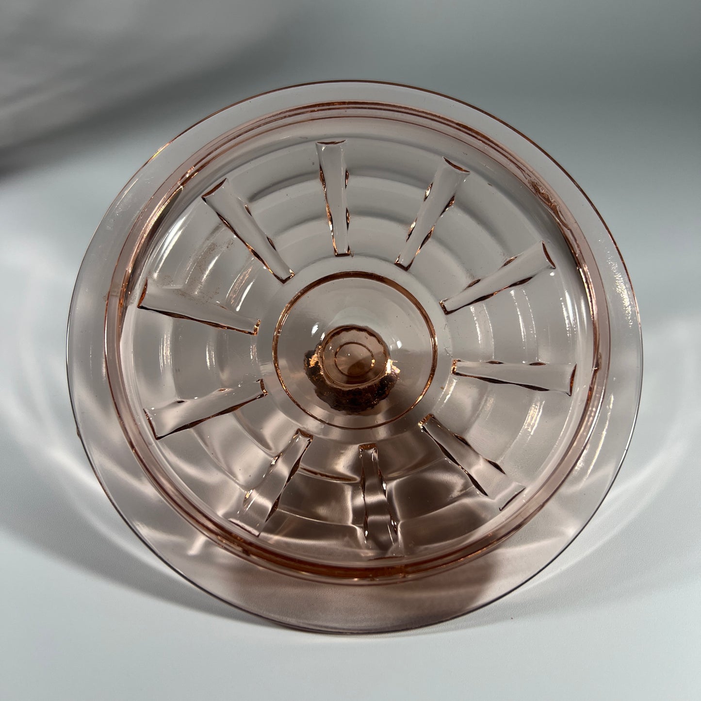 Anchor Hocking Depression Glass Cookie Jar