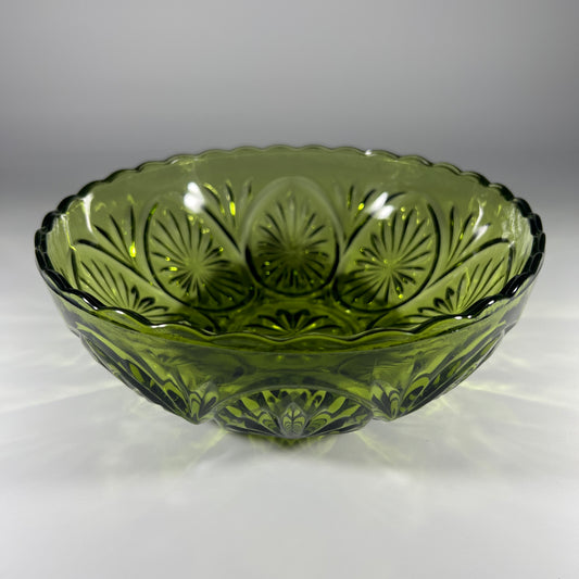 Anchor Hocking Green Glass Bowl