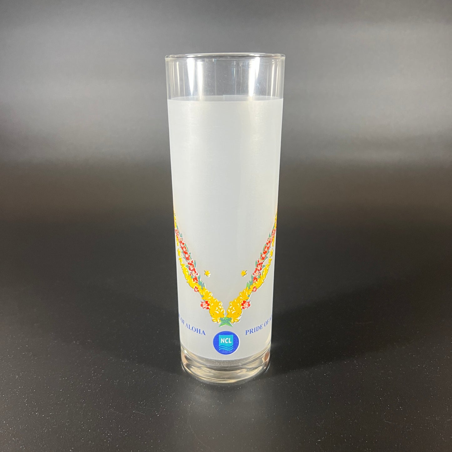 NCL Retired "Pride of Aloha" Ship Glass
