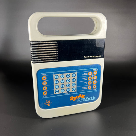 Texas Instruments Speak and Math