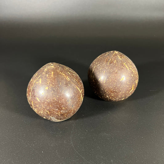 Coconut Salt and Pepper Shakers