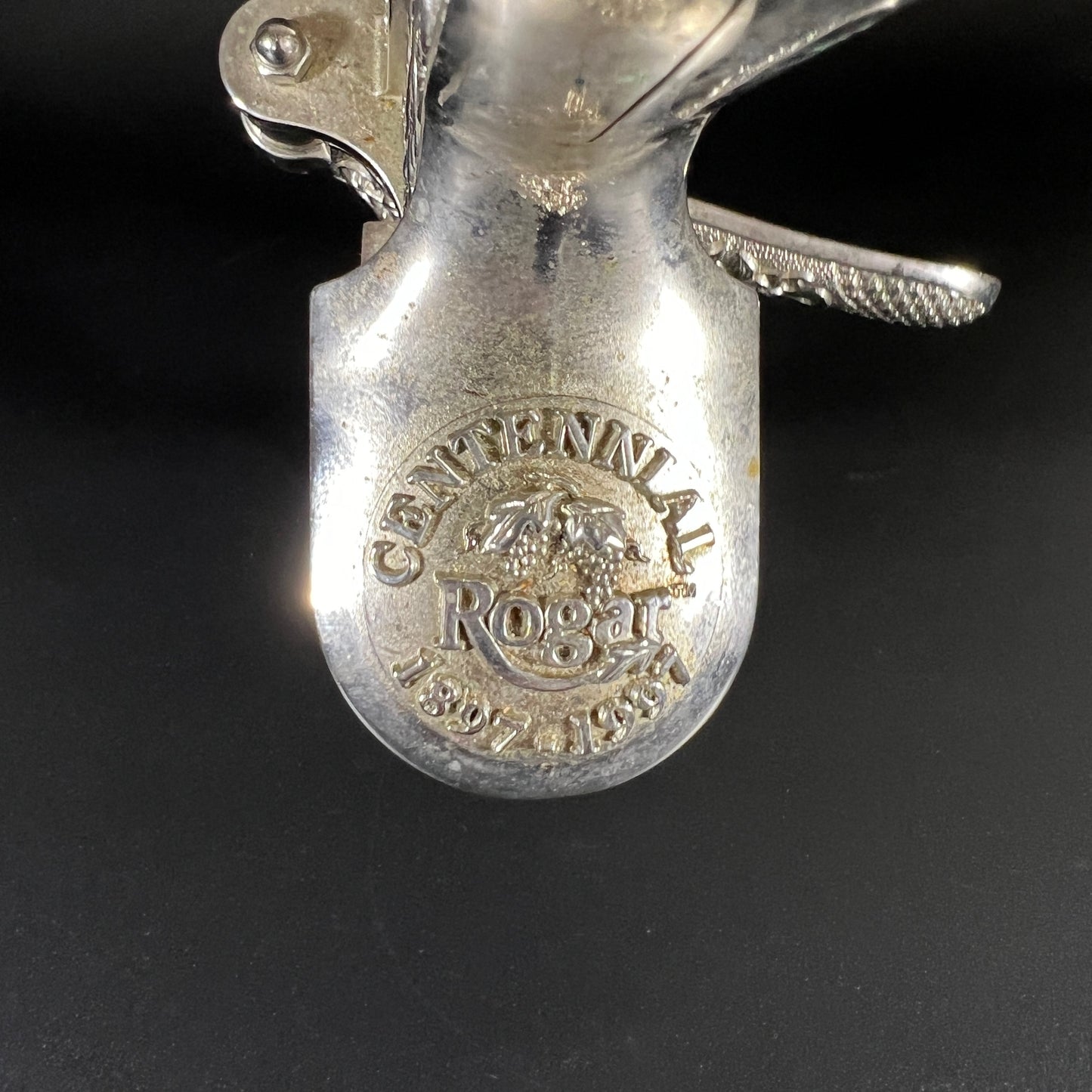 Rogar Champion 1897 Estate Wine Bottle Opener Counter Mount Corkscrew