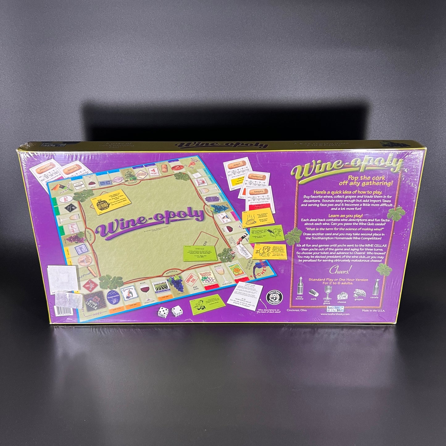 Wineopoly Game Sealed NIB