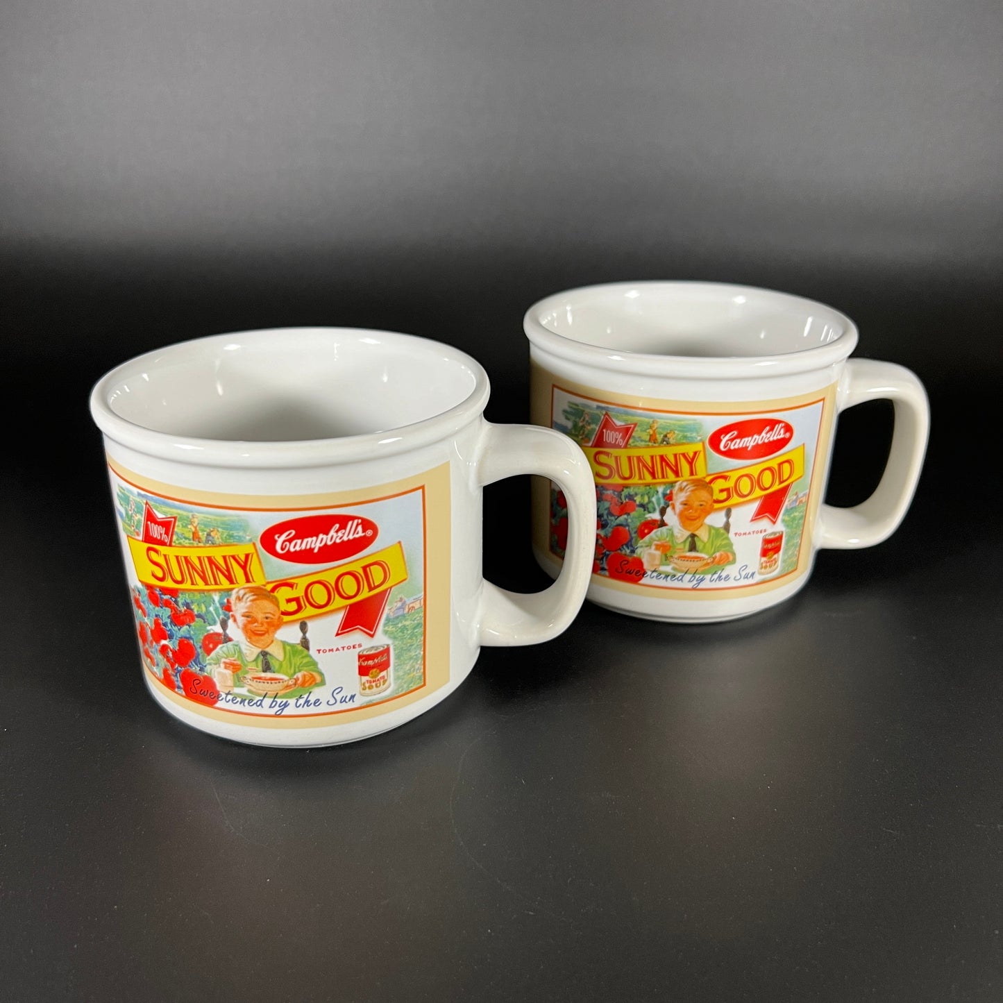 Campbells Tomato Soup Mug Pair