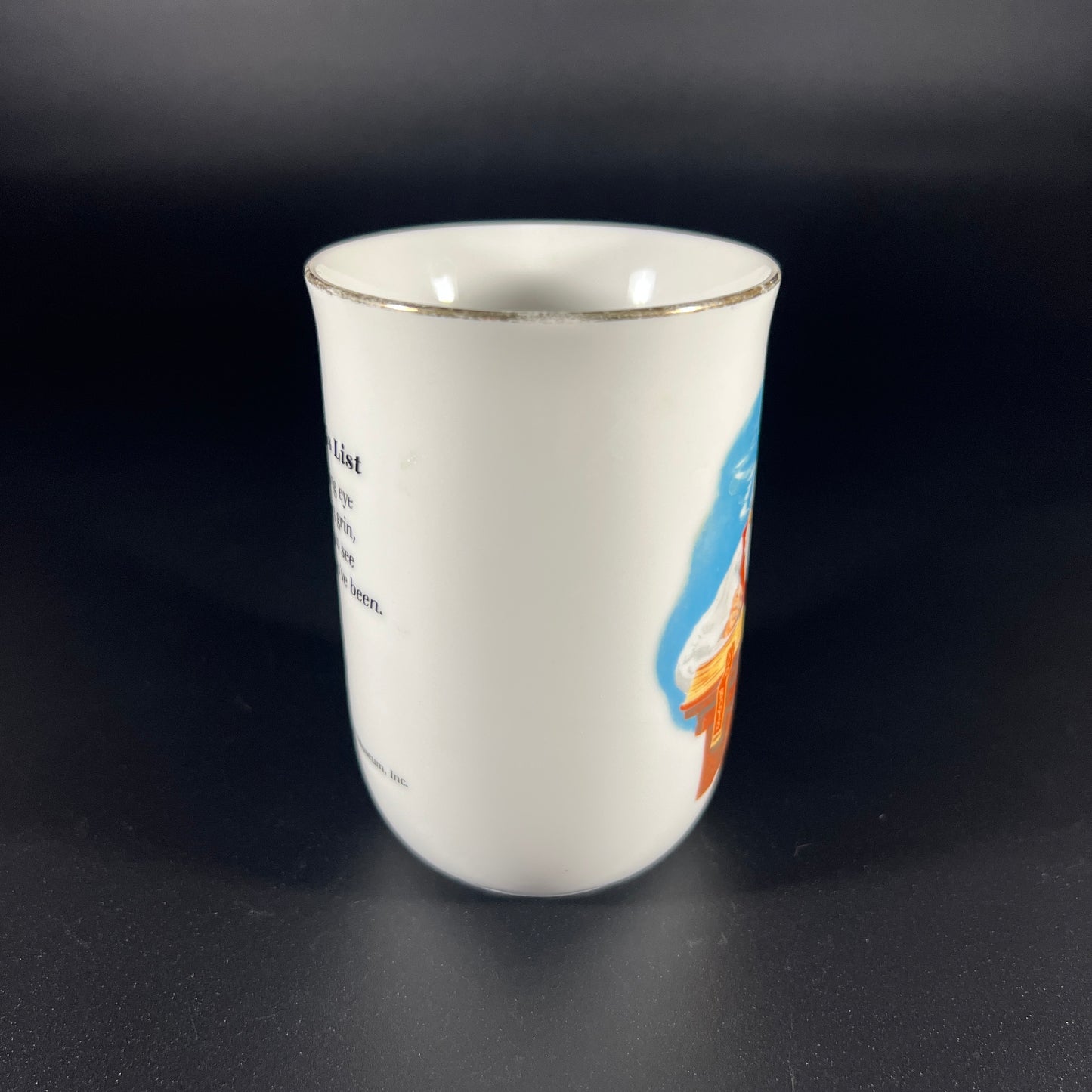 Norman Rockwell Santa Mug