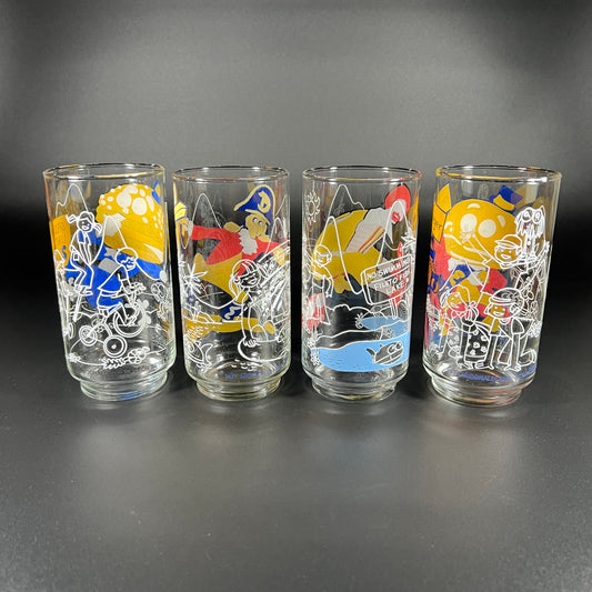 1977 McDonald's Promotional Glass Set - Featuring Ronald McDonald & Friends