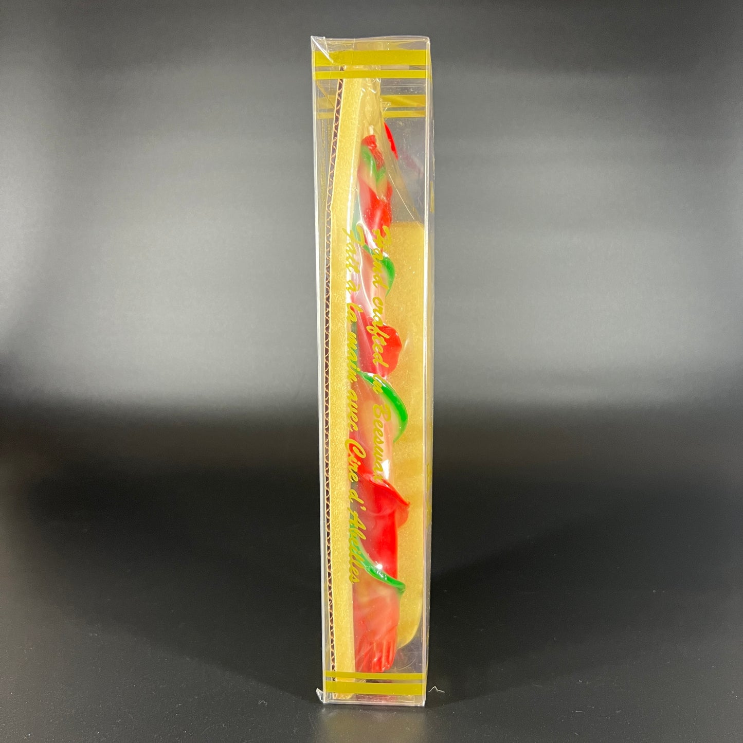 Vintage Beeswax Dripless Smokeless Christmas Candles NIB