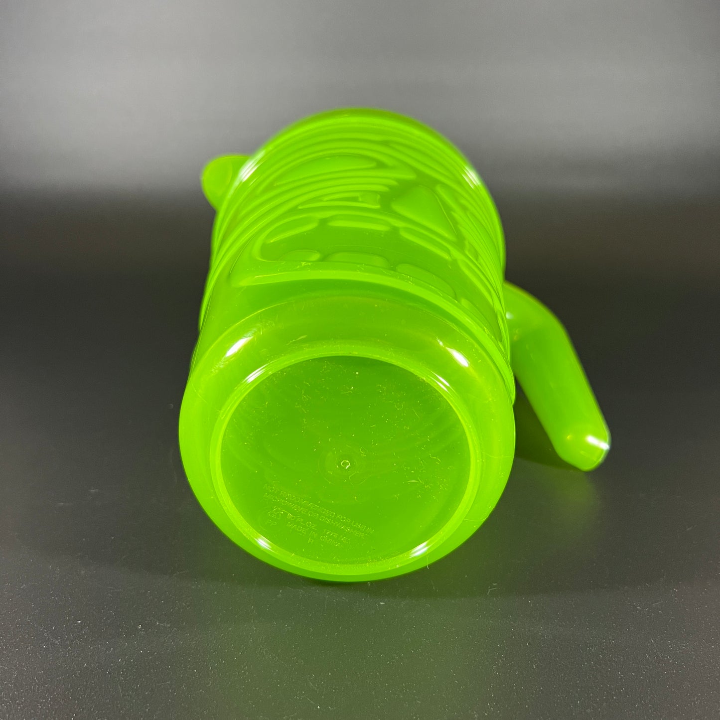Green Plastic Tiki Pitcher