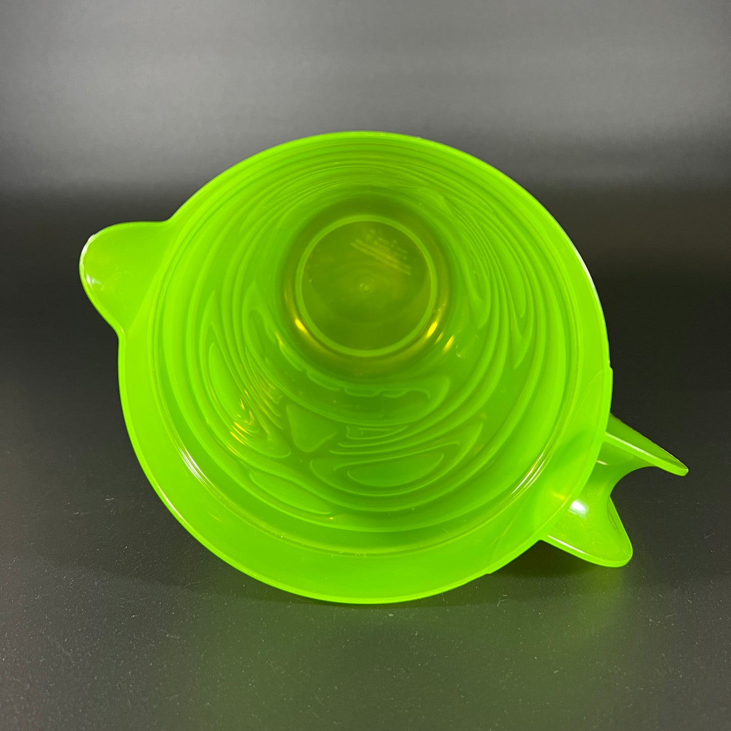 Green Plastic Tiki Pitcher