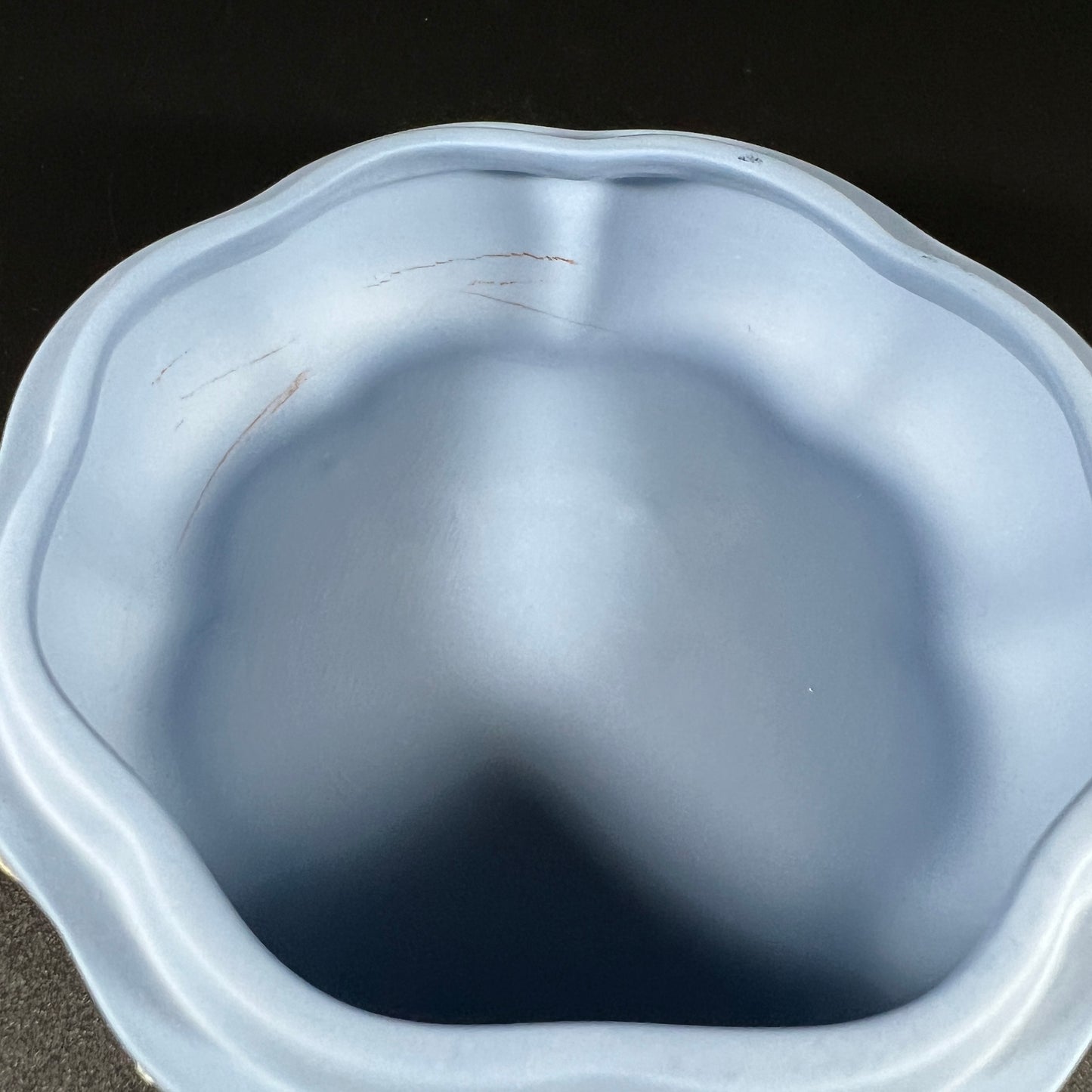 Wedgwood Scalloped Jasperware Trinket Box