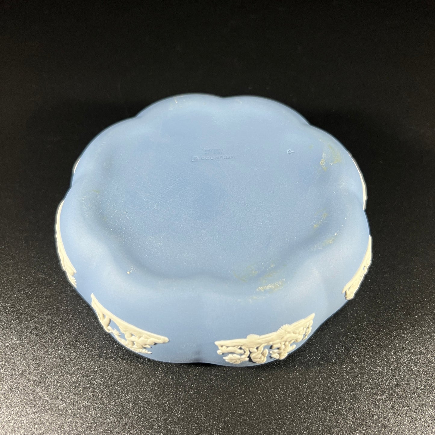 Wedgwood Scalloped Jasperware Trinket Box